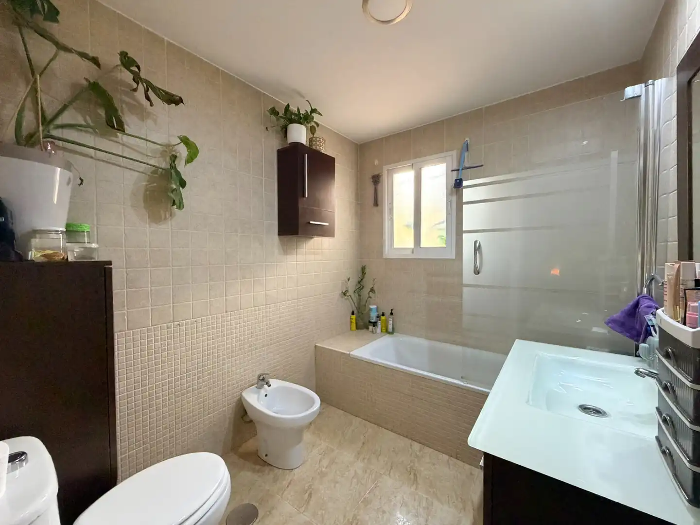 Bany de Casa o xalet en venda en Cartagena amb Aire condicionat, Jardí privat i Terrassa