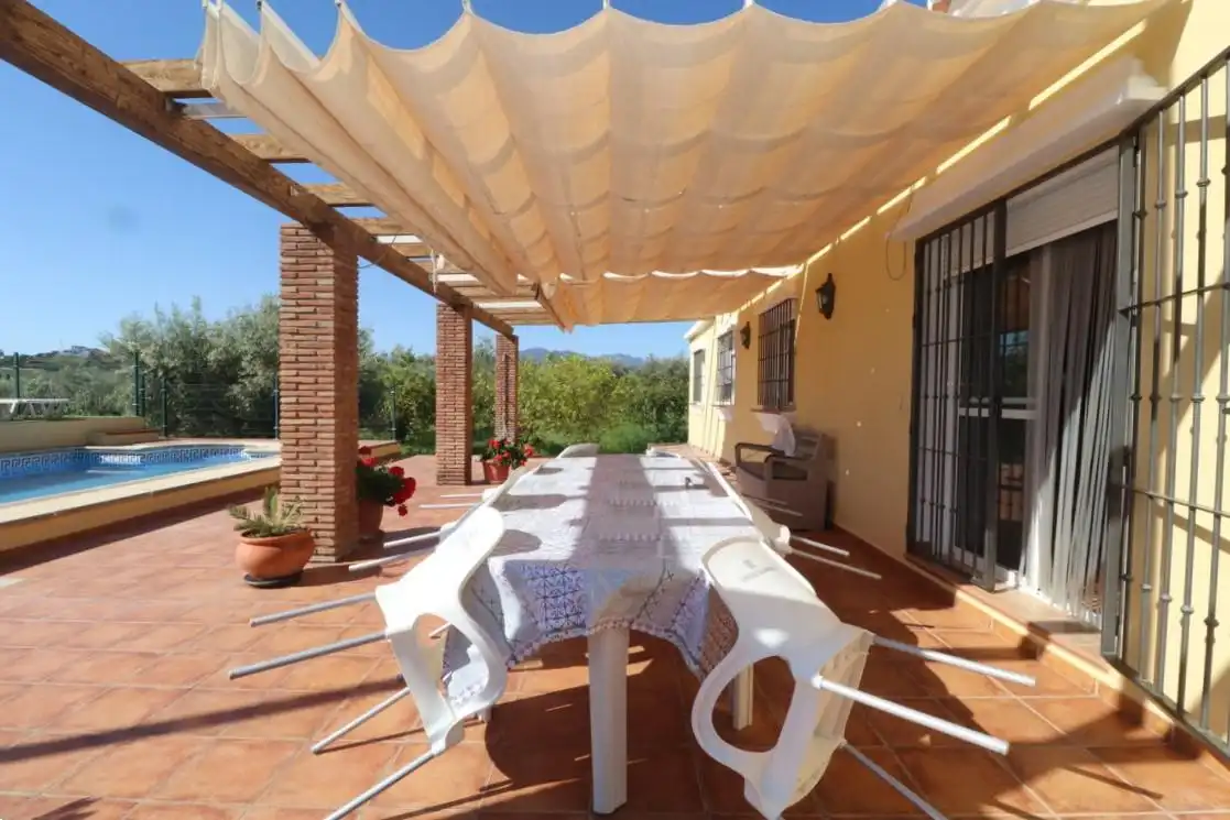 Terrace of Houses for rent in Coín  with Private garden, Terrace and Swimming Pool