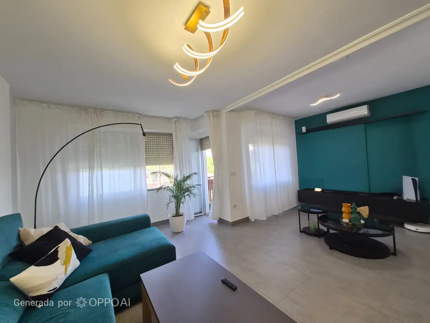 Sala de estar de Piso en venta en Vila-real con Aire acondicionado, Terraza y Amueblado