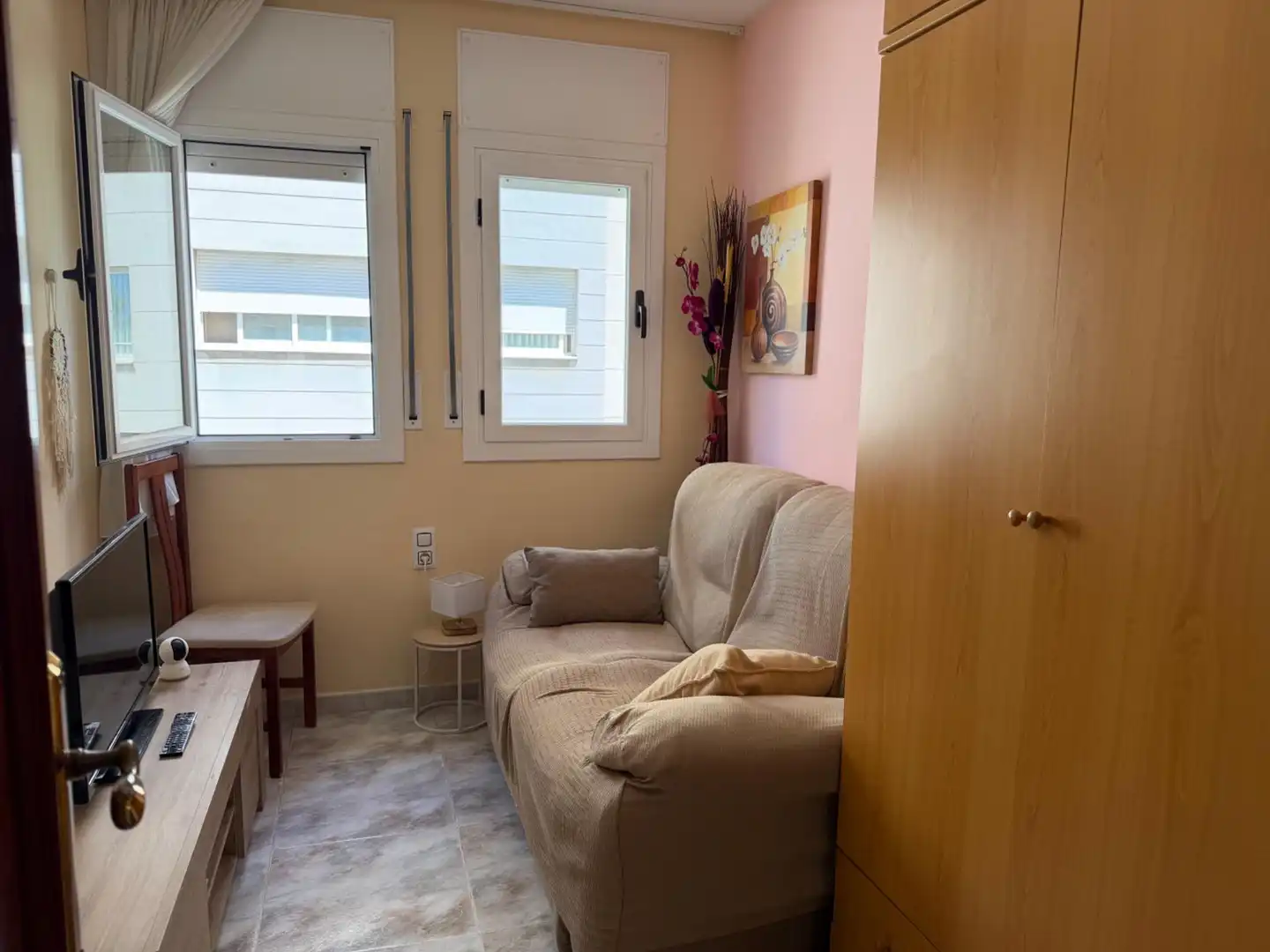 Sala de estar de Piso en venta en Mataró con Calefacción y Balcón