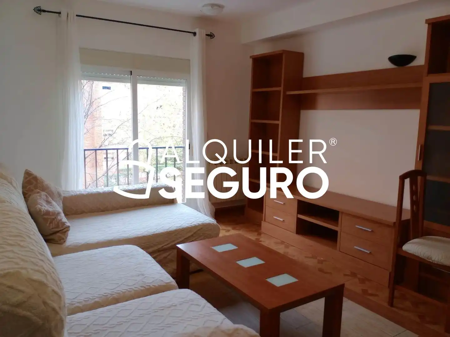 Bedroom of Flat for rent in Madrid  with Heating and Furnished