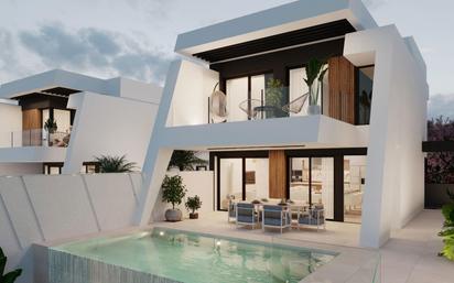 Exterior view of House or chalet for sale in Sant Joan d'Alacant  with Heating, Private garden and Terrace