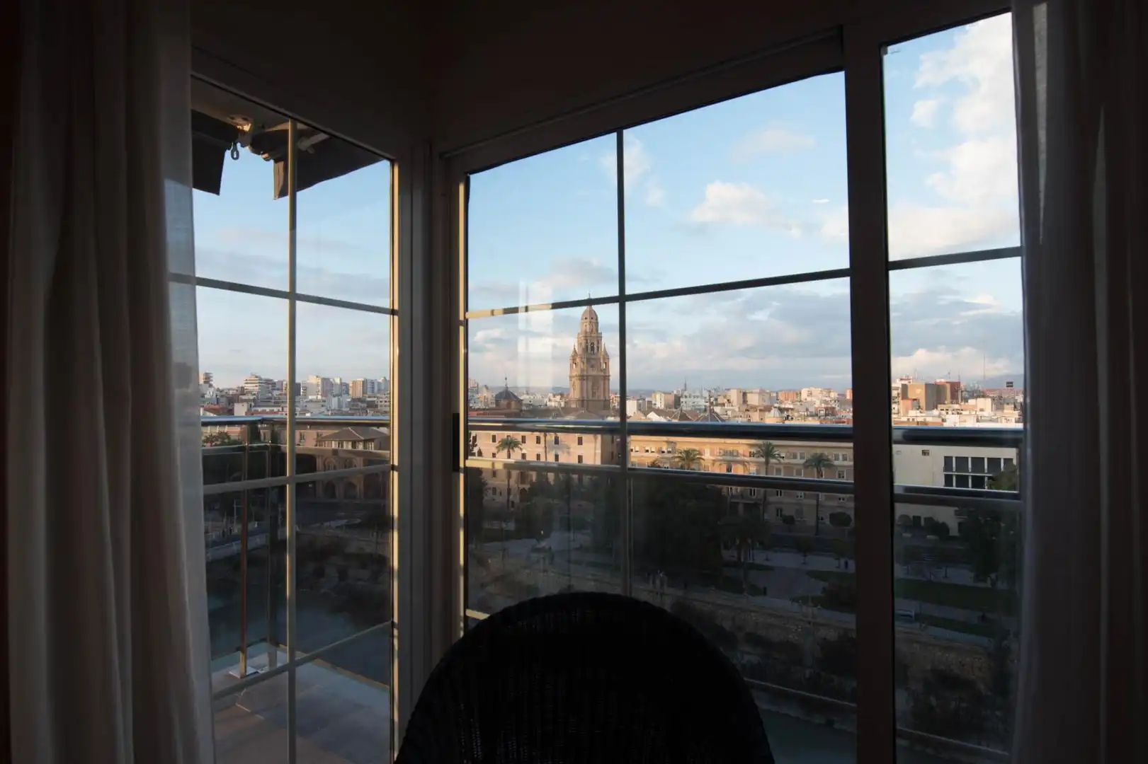 Außenansicht von Wohnung zur Miete in Murcia mit Heizung, Parkett und Terrasse