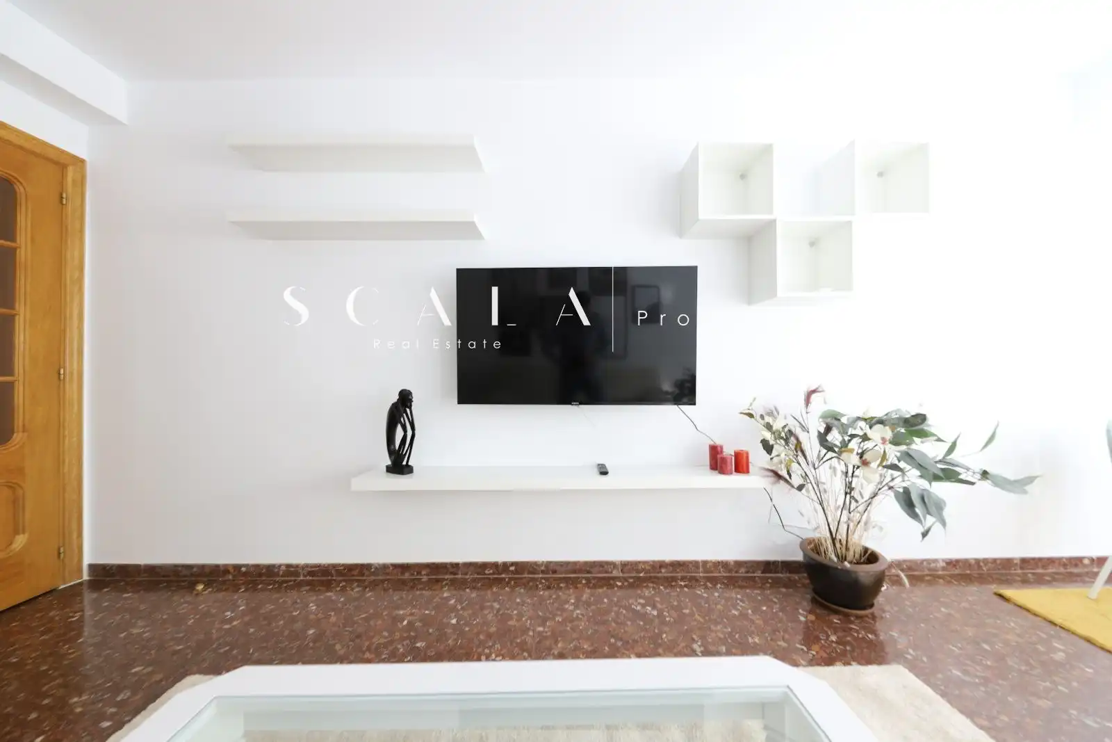 Living room of Flat for rent in Madrid  with Air Conditioner, Heating and Terrace