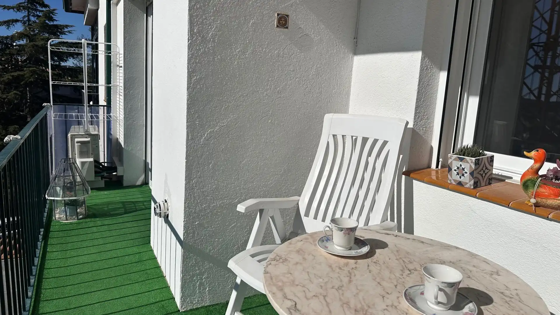 Balcony of Flat for sale in Castell d'Aro, Platja d'Aro i s'Agaró  with Air Conditioner and Terrace