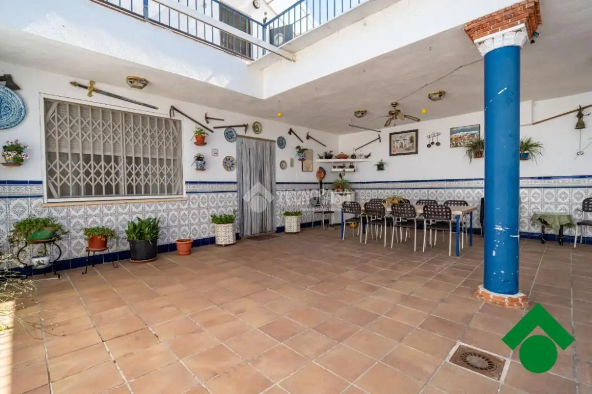 Terraza de Finca rústica en venta en Santa Fe con Aire acondicionado