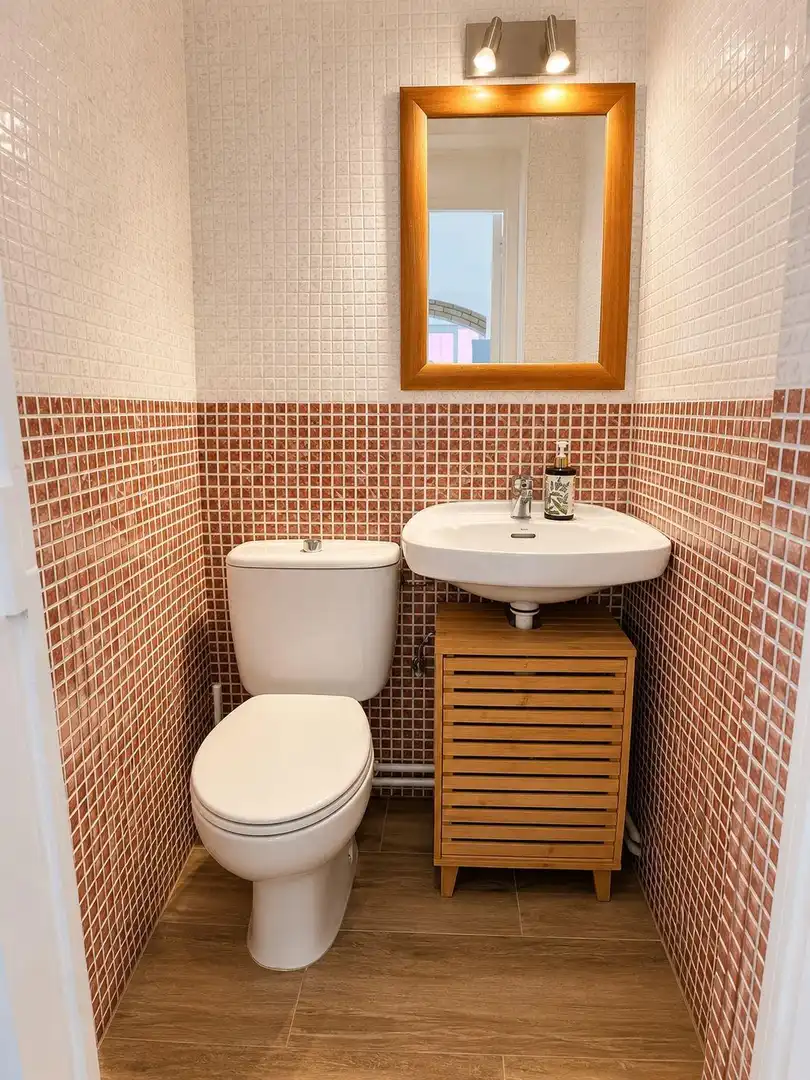 Bathroom of Ground floor for sale in Calonge i Sant Antoni  with Air Conditioner and Terrace