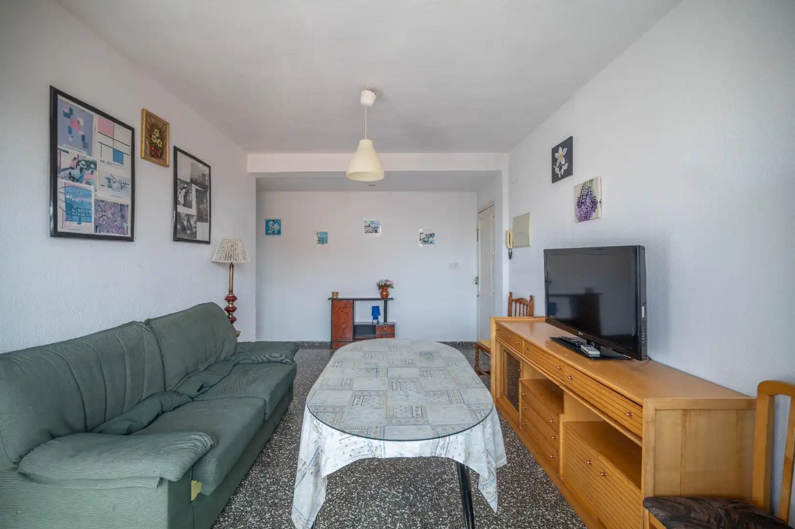 Living room of Flat for sale in Granada  with Air Conditioner