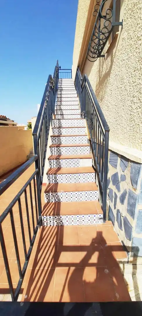 Terraza de Casa o chalet en venta en Mazarrón con Aire acondicionado, Calefacción y Jardín privado
