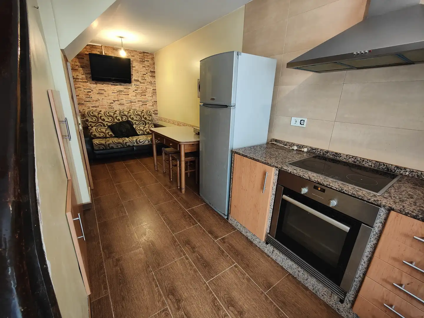 Cocina de Casa adosada en venta en Rianxo con Terraza