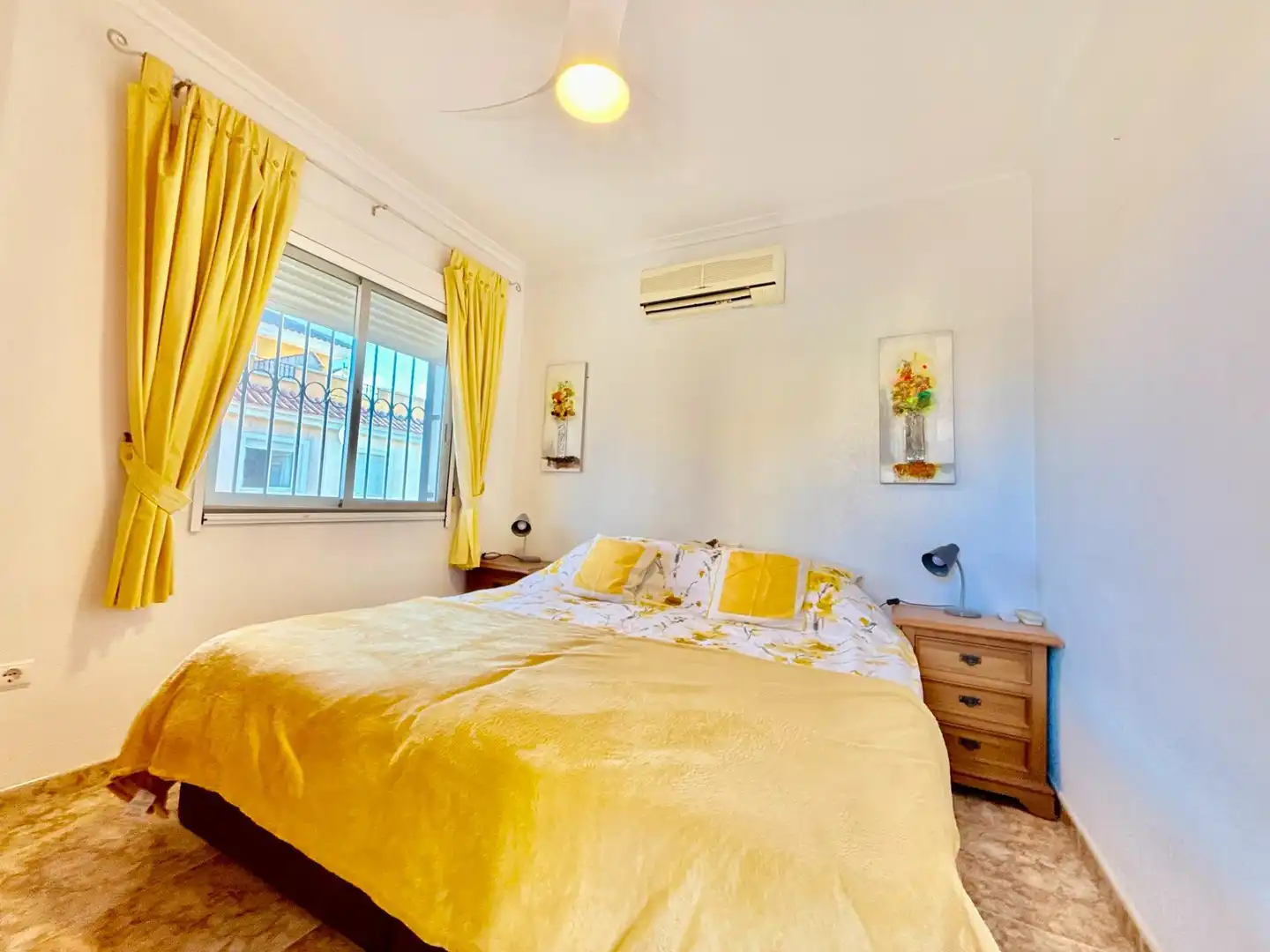 Bedroom of Detached homes for sale in Pilar de la Horadada  with Air Conditioner, Private garden and Terrace