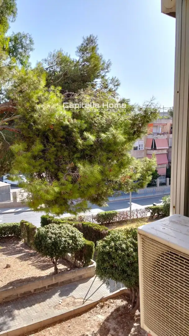 Vista exterior de Piso en venta en Alicante / Alacant con Aire acondicionado, Calefacción y Amueblado