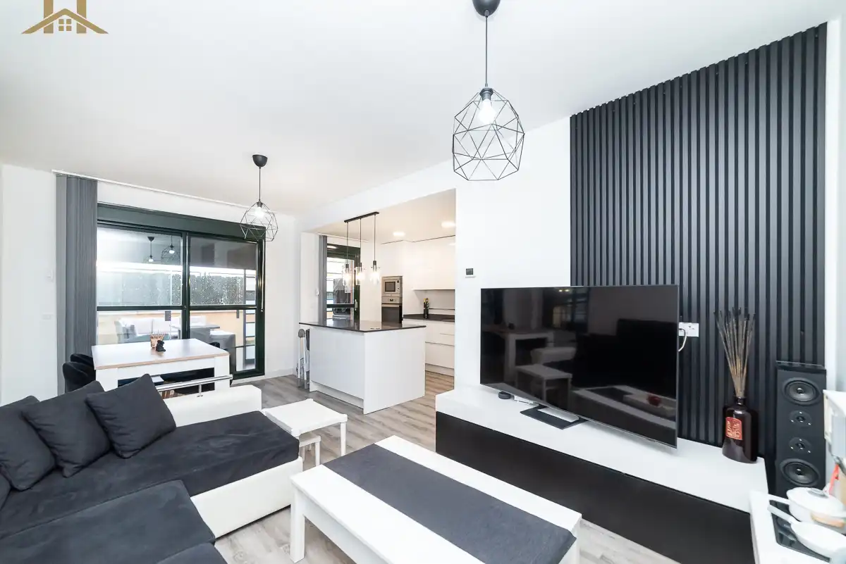 Sala de estar de Planta baja en venta en Navalcarnero con Aire acondicionado, Calefacción y Jardín privado