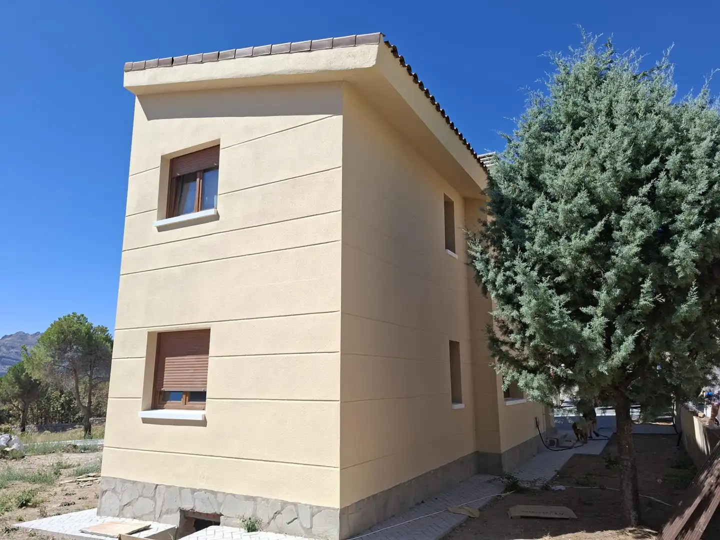 Exterior view of Houses for sale in Lozoyuela-Navas-Sieteiglesias
