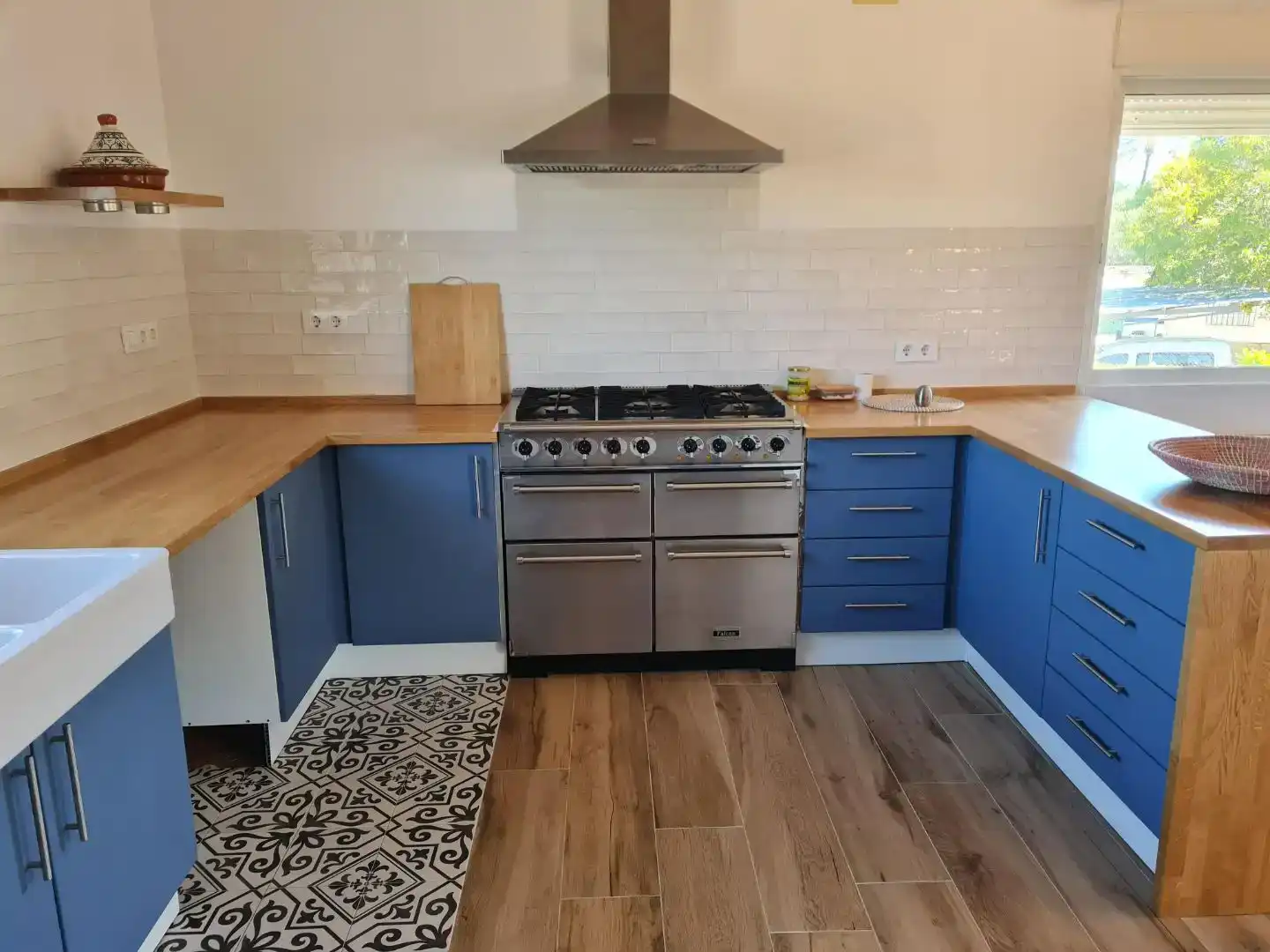 Cocina de Finca rústica en venta en Pedreguer con Aire acondicionado, Jardín privado y Balcón