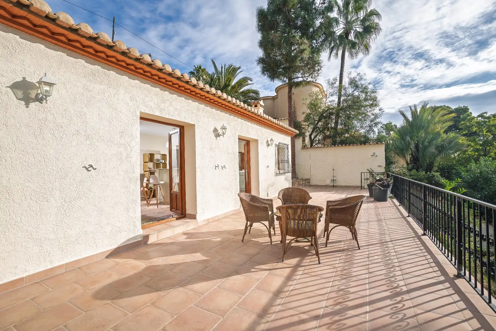 Terraza de Casa o chalet en venta en Altea con Aire acondicionado, Calefacción y Piscina