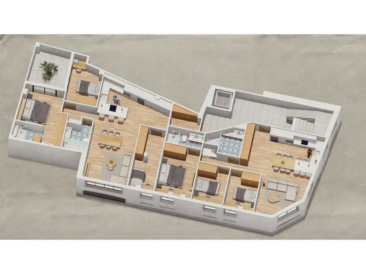 Wohnung zum Verkauf in Sueca mit Klimaanlage und Heizung