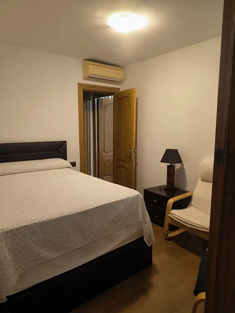 Schlafzimmer von Wohnung zur Miete in Torremolinos mit Klimaanlage, Terrasse und Möbliert