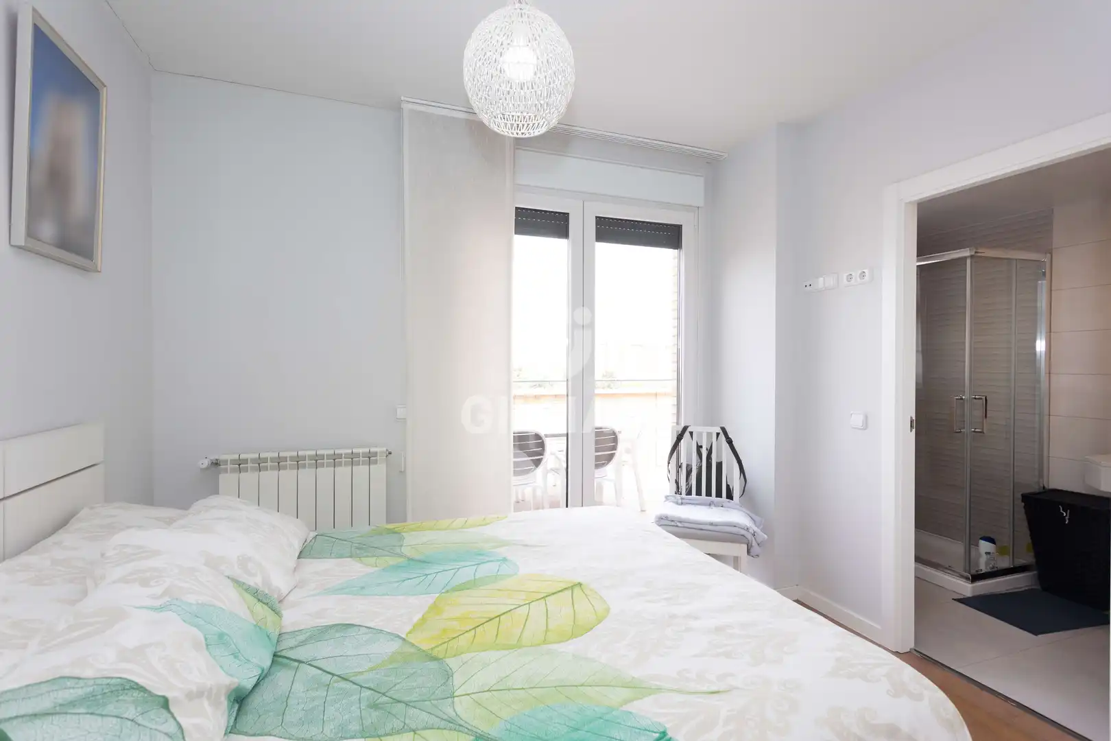 Schlafzimmer von Maisonette zum Verkauf in Madrid mit Heizung, Privatgarten und Abstellraum