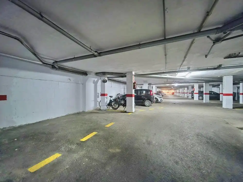 Parking of Flat for sale in El Campello  with Air Conditioner, Heating and Private garden