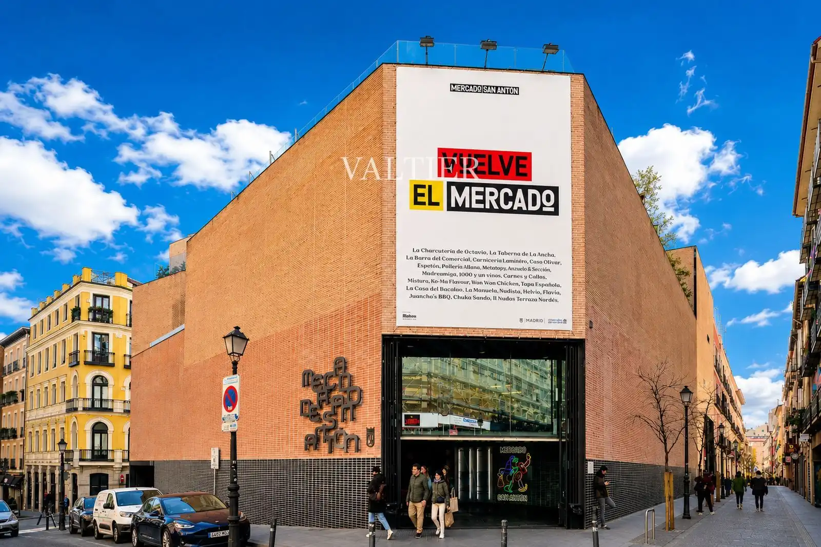 Vista exterior de Pis de lloguer en Madrid amb Terrassa i Moblat