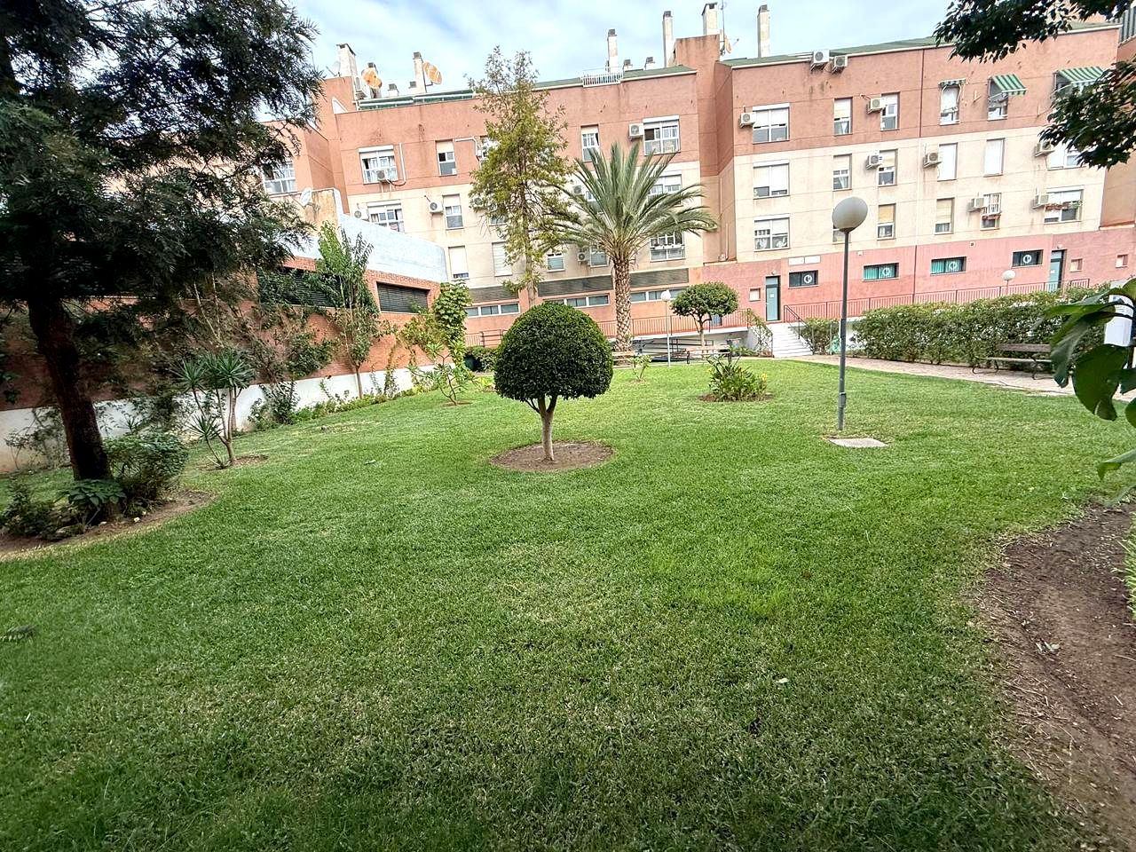 Garden of Flat to rent in Málaga Capital  with Pets allowed and Community pool