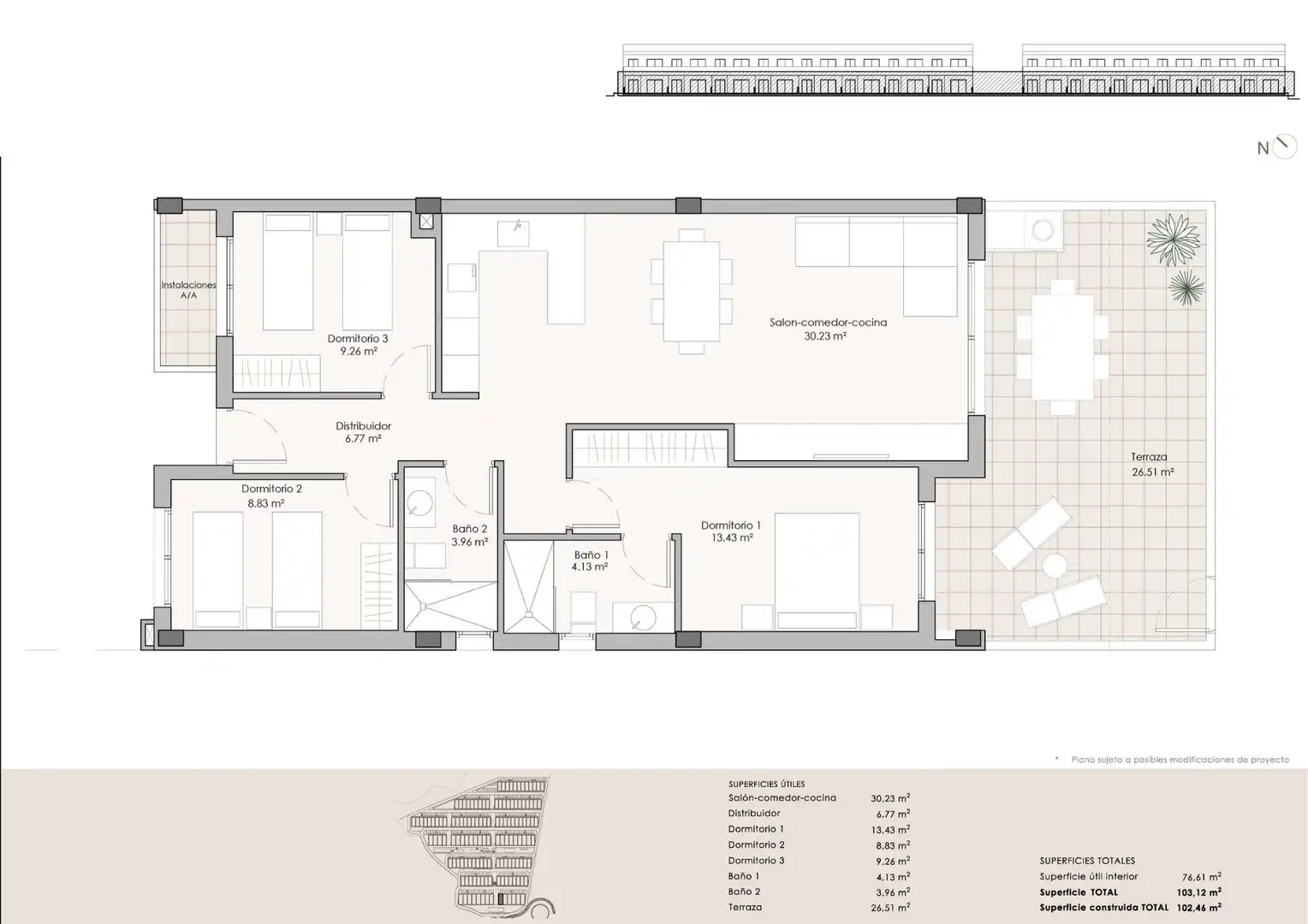 Apartment zum Verkauf in San Juan de los Terreros, imagen 14