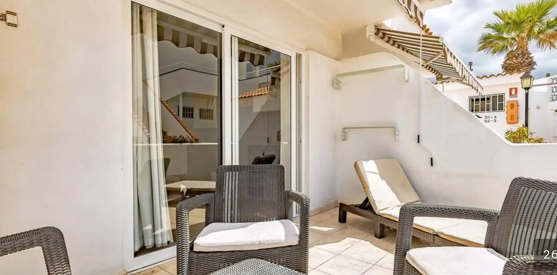 Terrassa de Pis en venda en Arona amb Jardí privat, Terrassa i Piscina comunitària