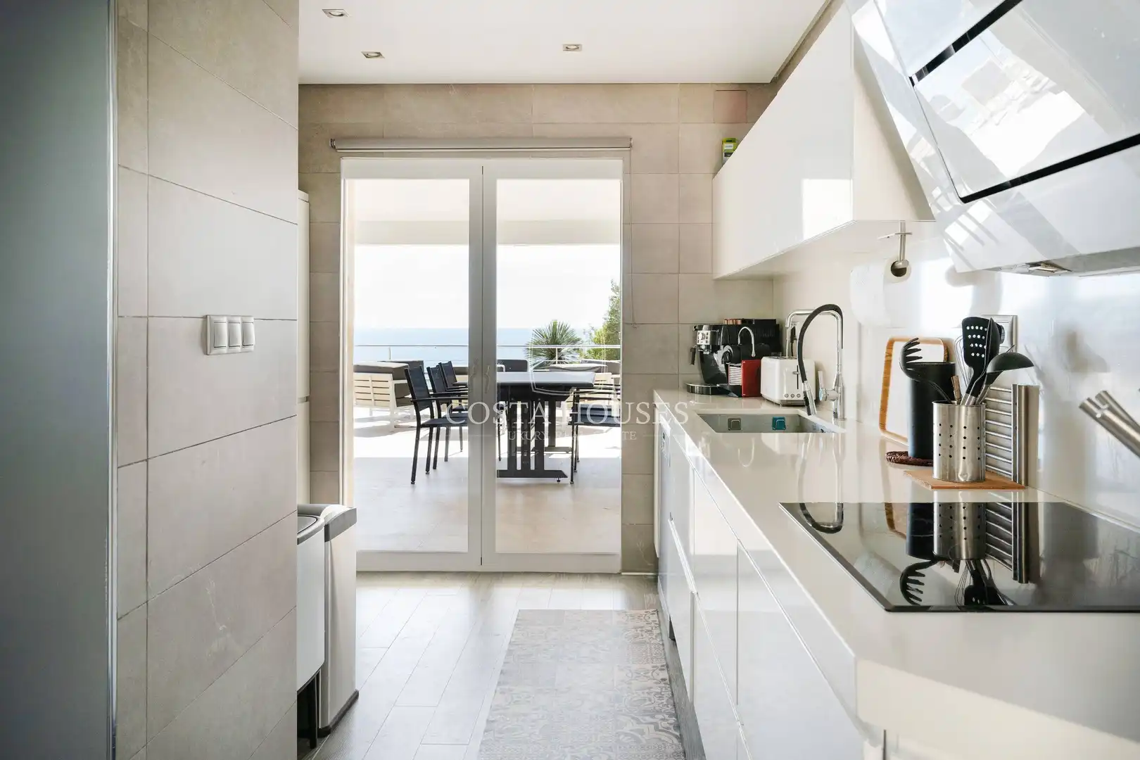 Kitchen of Houses for sale in Jávea / Xàbia  with Air Conditioner, Private garden and Terrace
