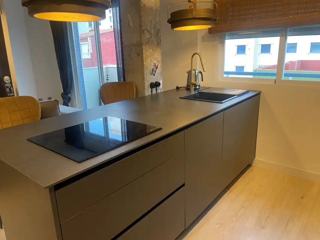 Cocina de Ático en venta en Daimús con Aire acondicionado, Jardín privado y Terraza