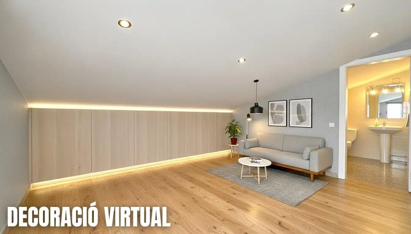 Sala d'estar de Dúplex en venda en Terrassa amb Aire condicionat, Calefacció i Terrassa