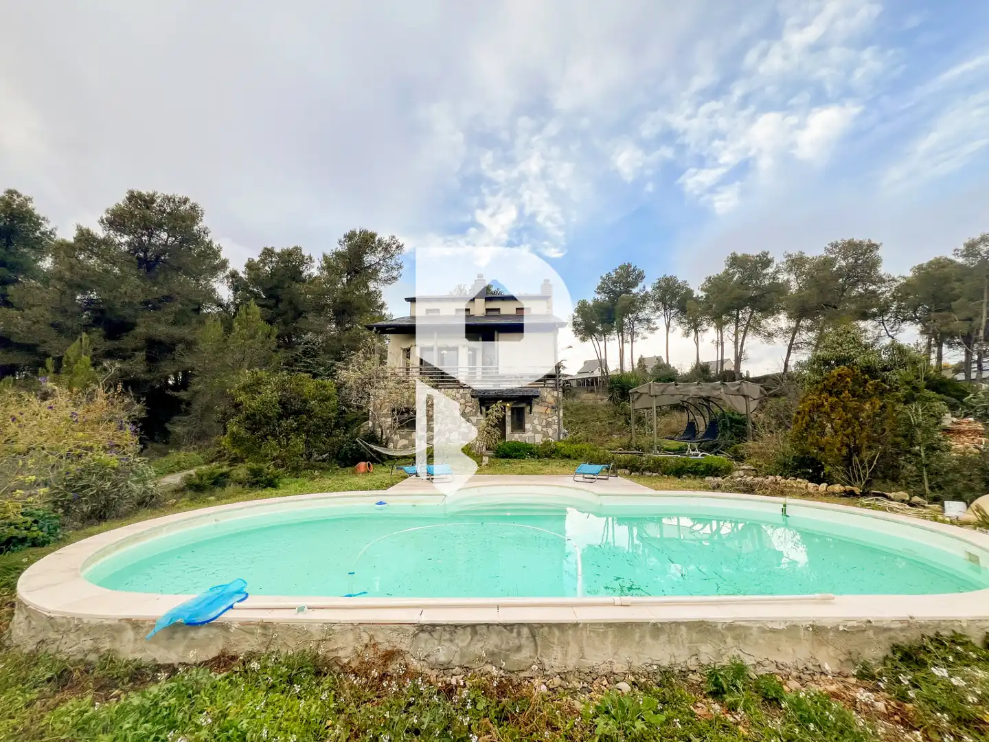 Jardín de Casa o chalet en venta en Vallirana con Aire acondicionado, Calefacción y Terraza