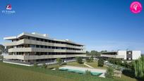 Vista exterior de Pis en venda en Vilablareix amb Aire condicionat, Terrassa i Piscina