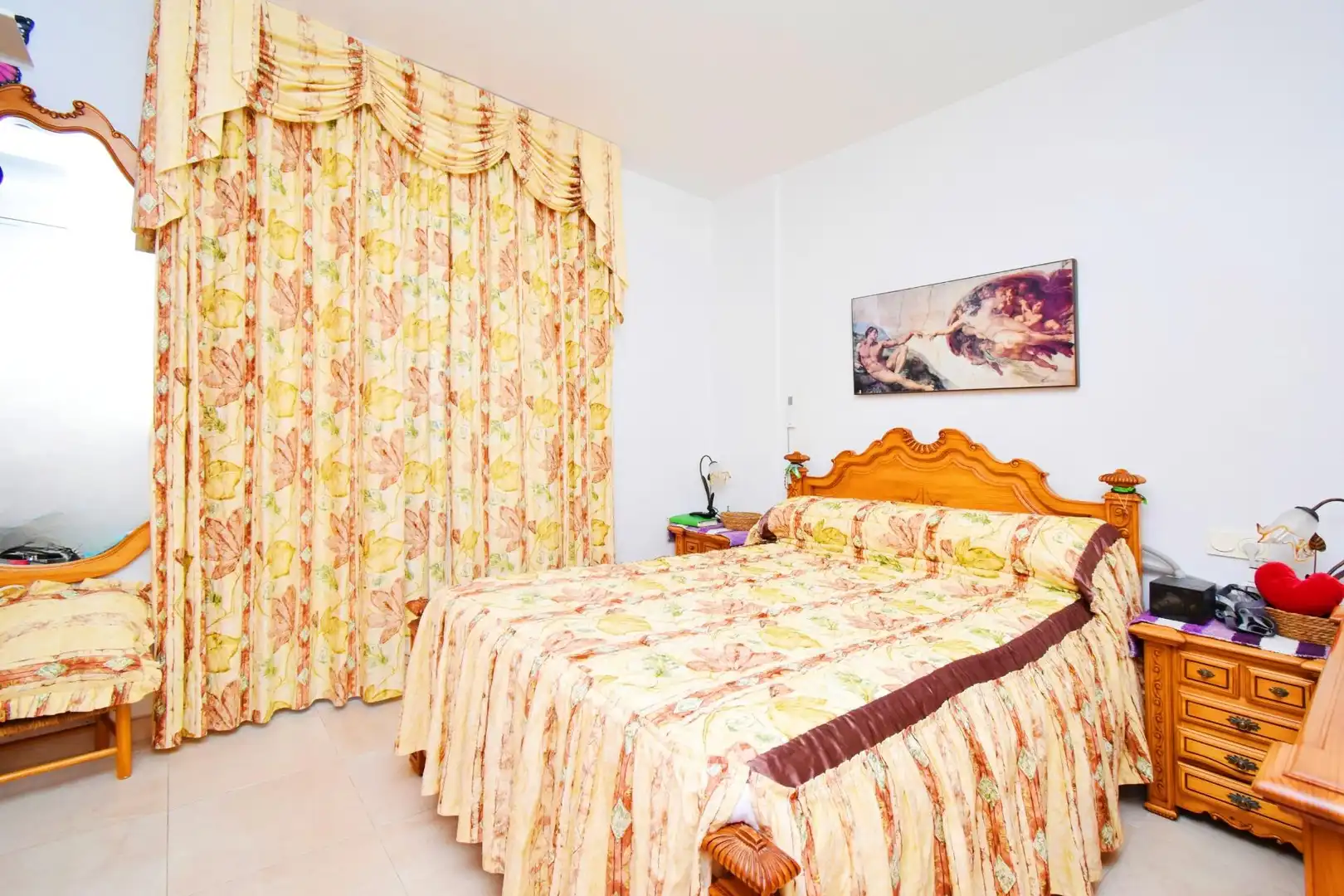 Dormitori de Casa o xalet en venda en Vícar amb Aire condicionat, Terrassa i Moblat