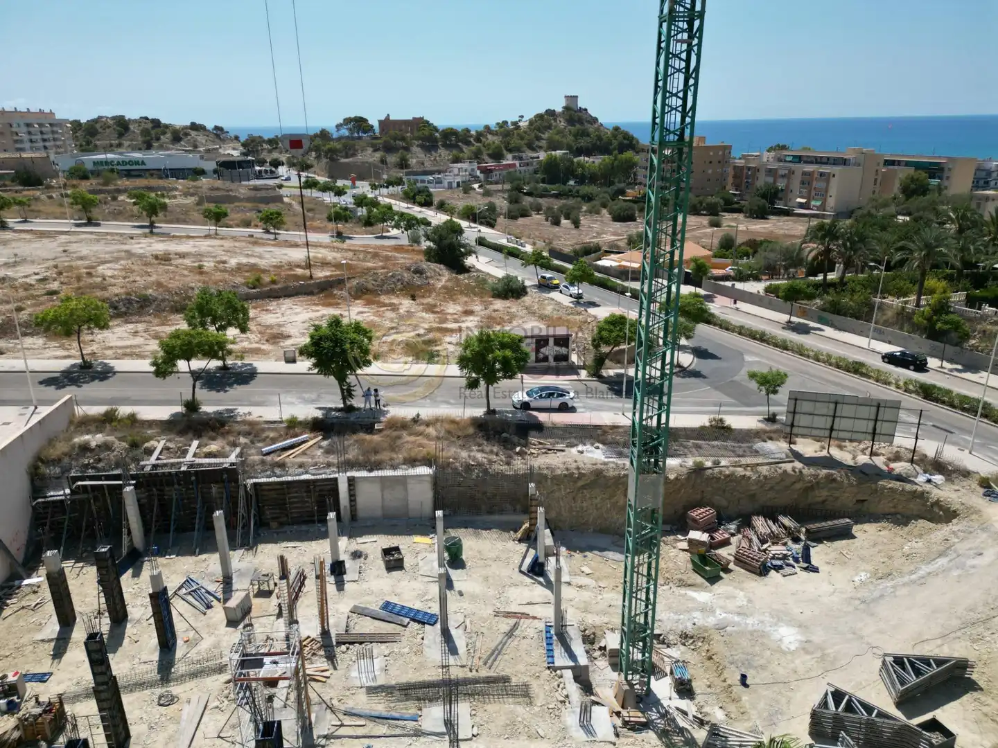 Vista exterior de Apartamento en venta en Villajoyosa / La Vila Joiosa con Calefacción, Jardín privado y Terraza