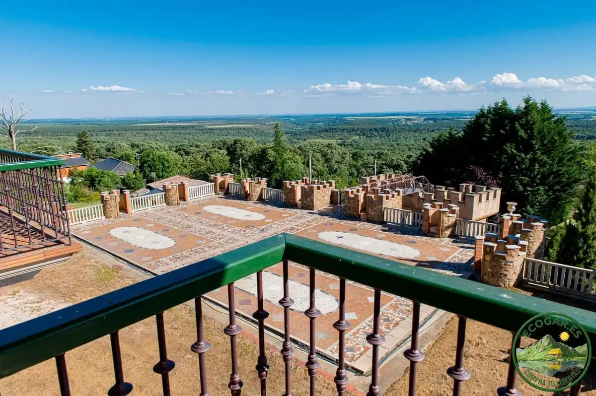 Terrassa de Casa o xalet en venda en Quintana del Castillo amb Calefacció, Jardí privat i Terrassa