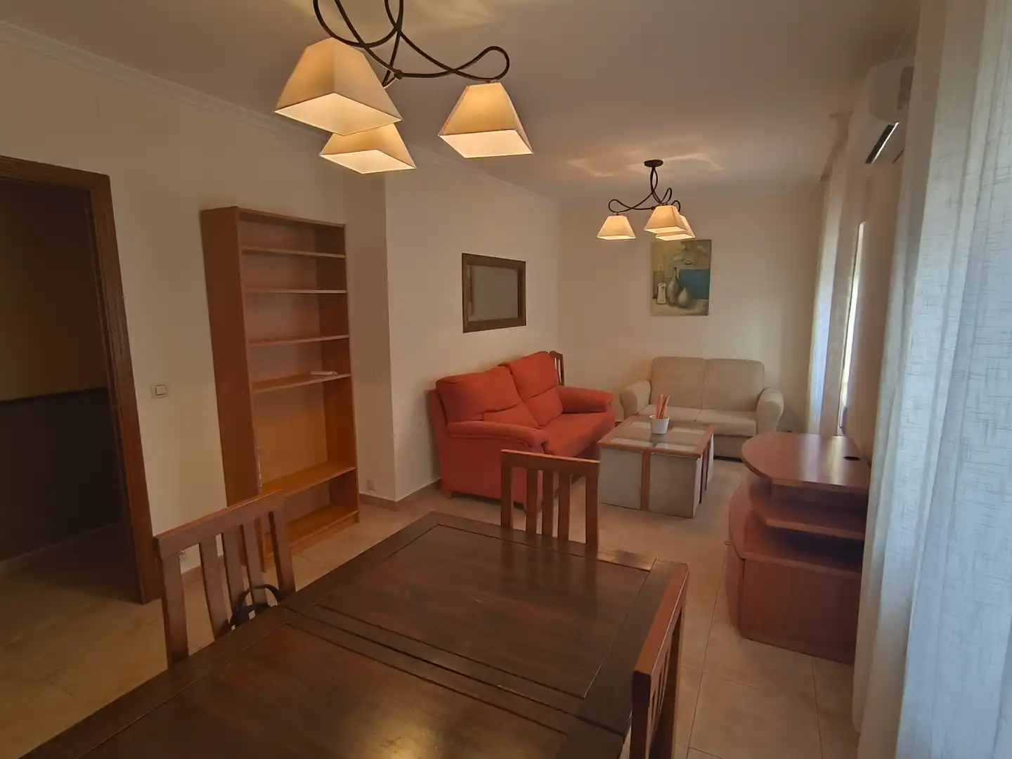 Sala d'estar de Pis de lloguer en Torrijos amb Aire condicionat, Calefacció i Terrassa