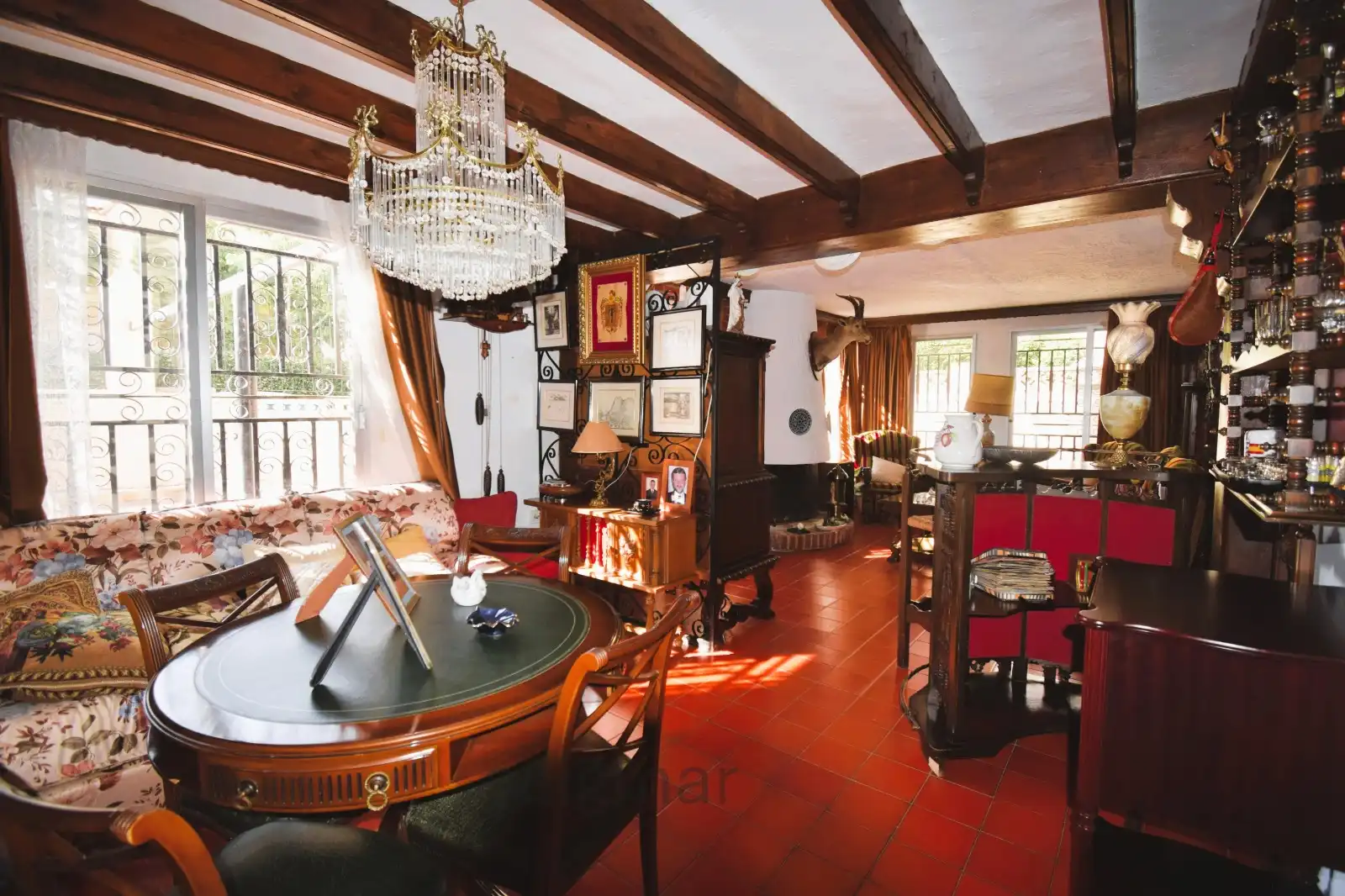 Dining room of Houses for sale in Villajoyosa / La Vila Joiosa  with Air Conditioner, Heating and Private garden