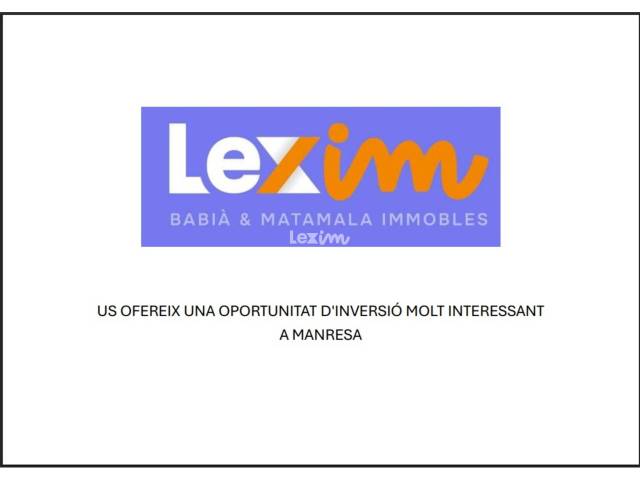 Terreno industrial en Venta en PILAR BELTRAN VALLÈS en Barri Antic