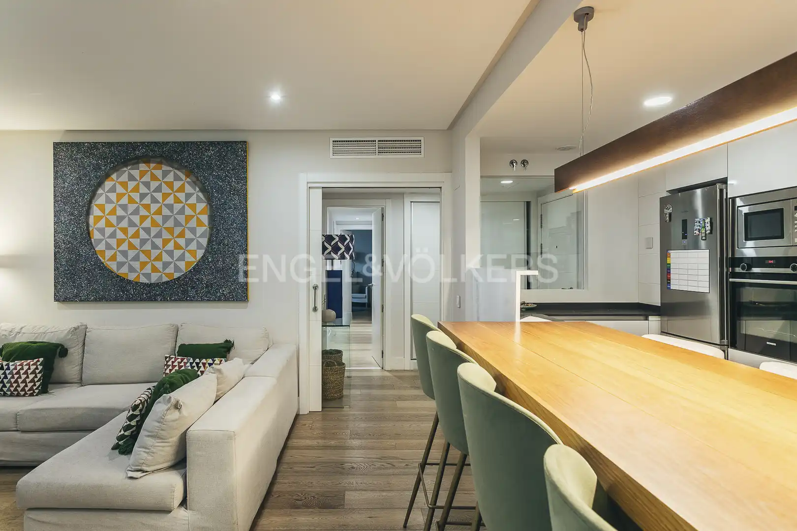 Living room of Apartments for sale in Alcobendas  with Air Conditioner, Heating and Private garden