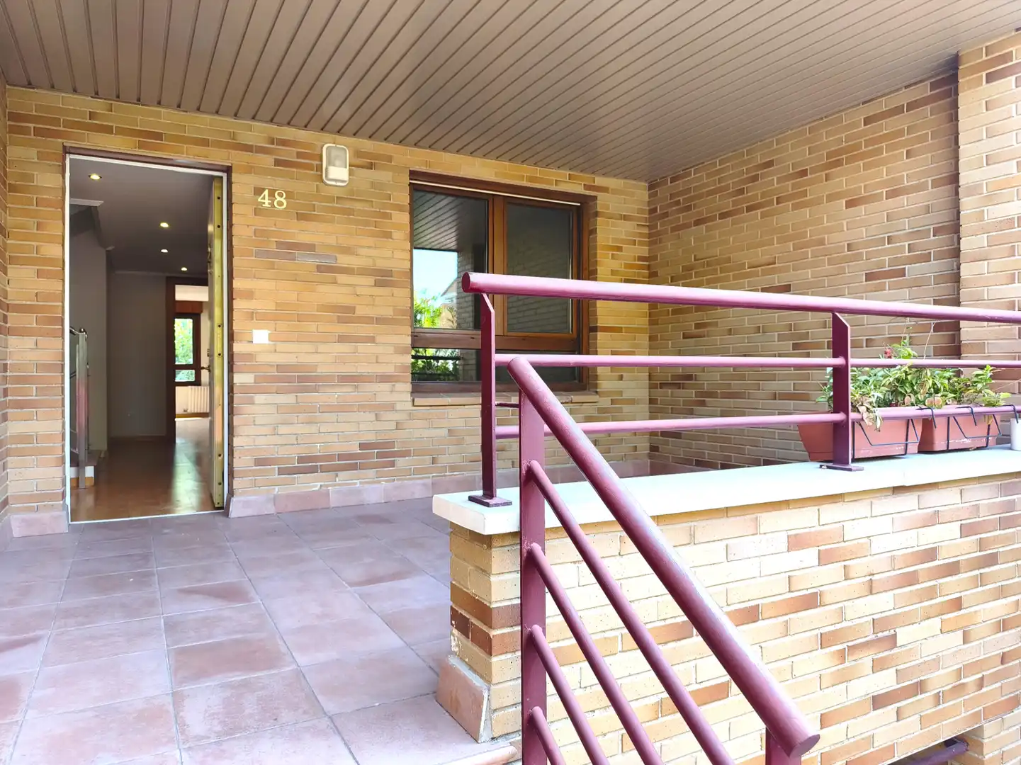 Terraza de Casa o chalet en venta en Zaragoza con Aire acondicionado, Jardín privado y Parquet