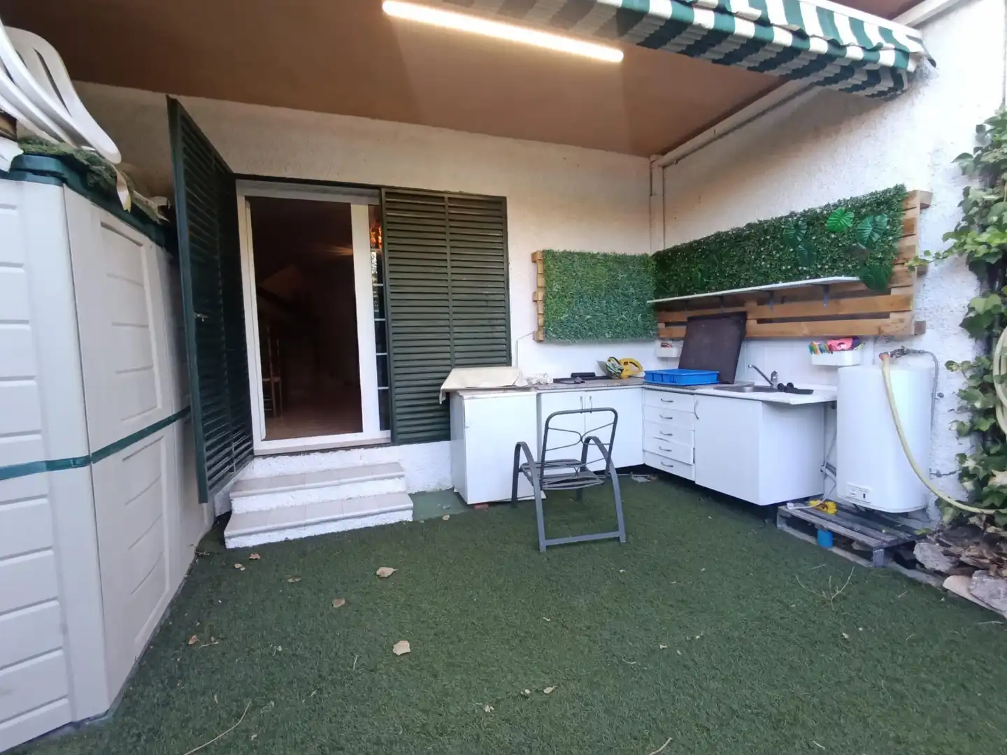 Terraza de Casa adosada en venta en El Molar (Madrid) con Calefacción, Jardín privado y Terraza