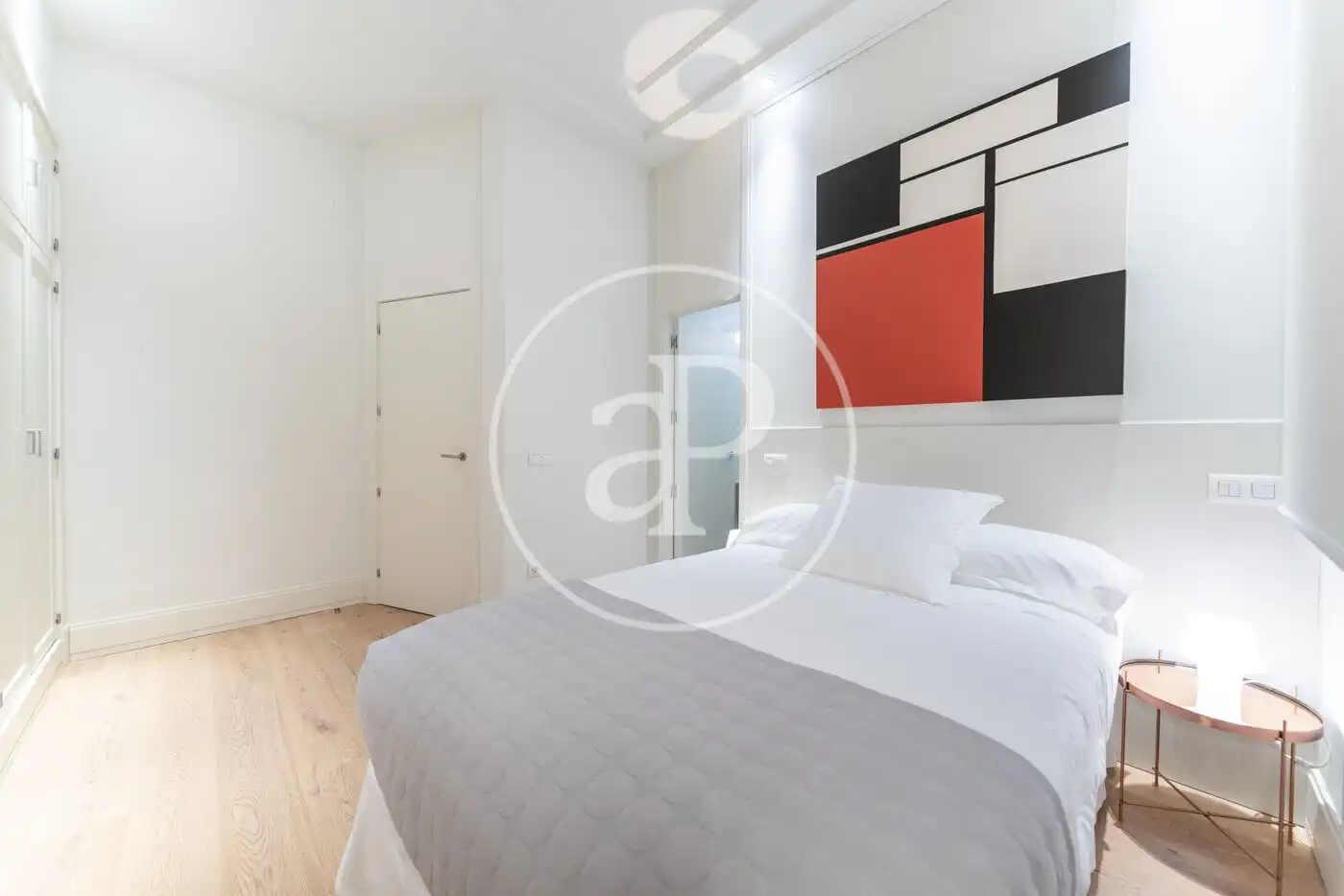 Habitación de Piso de alquiler en Madrid con Aire acondicionado, Calefacción y Amueblado