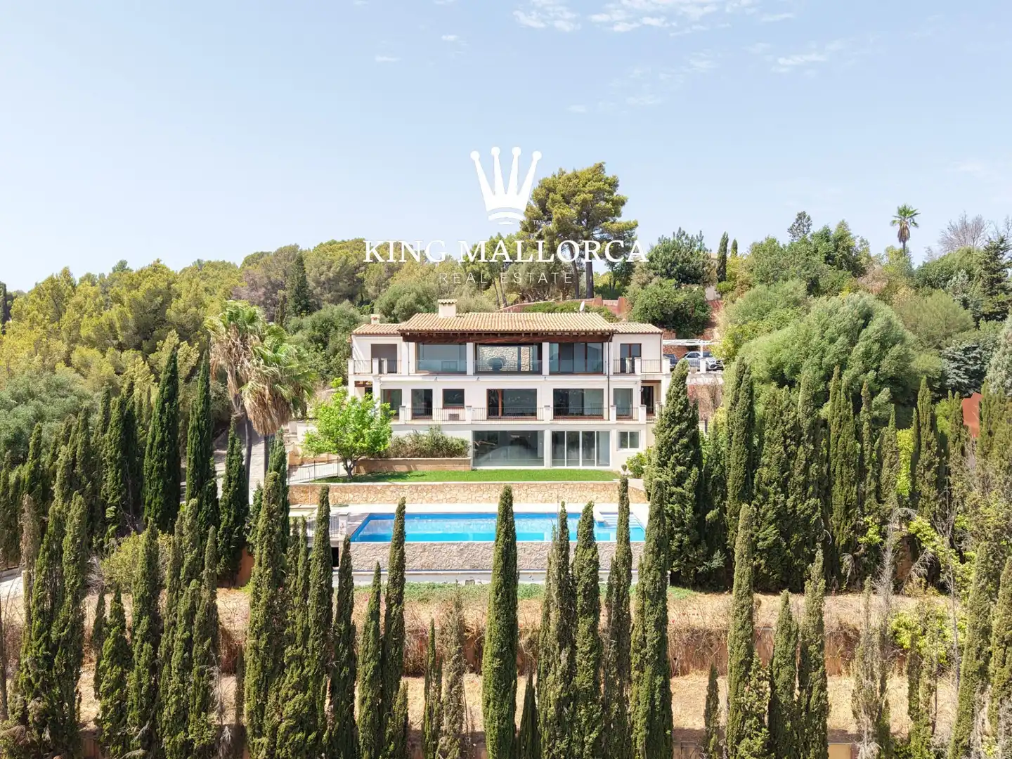 Vista exterior de Casa o xalet de lloguer en Esporles amb Calefacció, Jardí privat i Terrassa