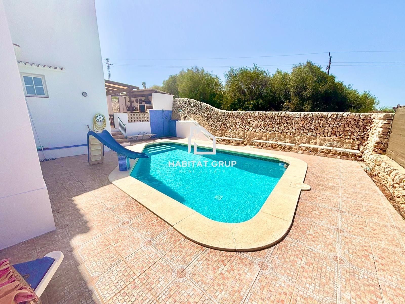 Piscina de Casa o chalet en venta en Es Castell con Aire acondicionado, Calefacción y Jardín privado