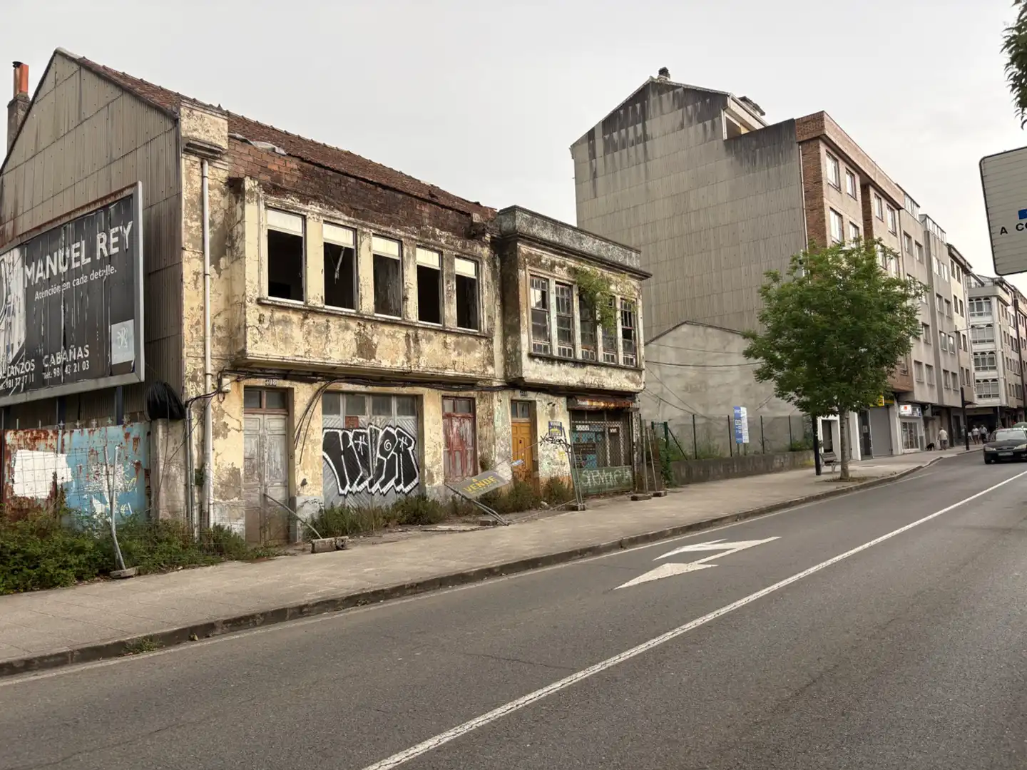 Vista exterior de Casa o xalet en venda en Ferrol