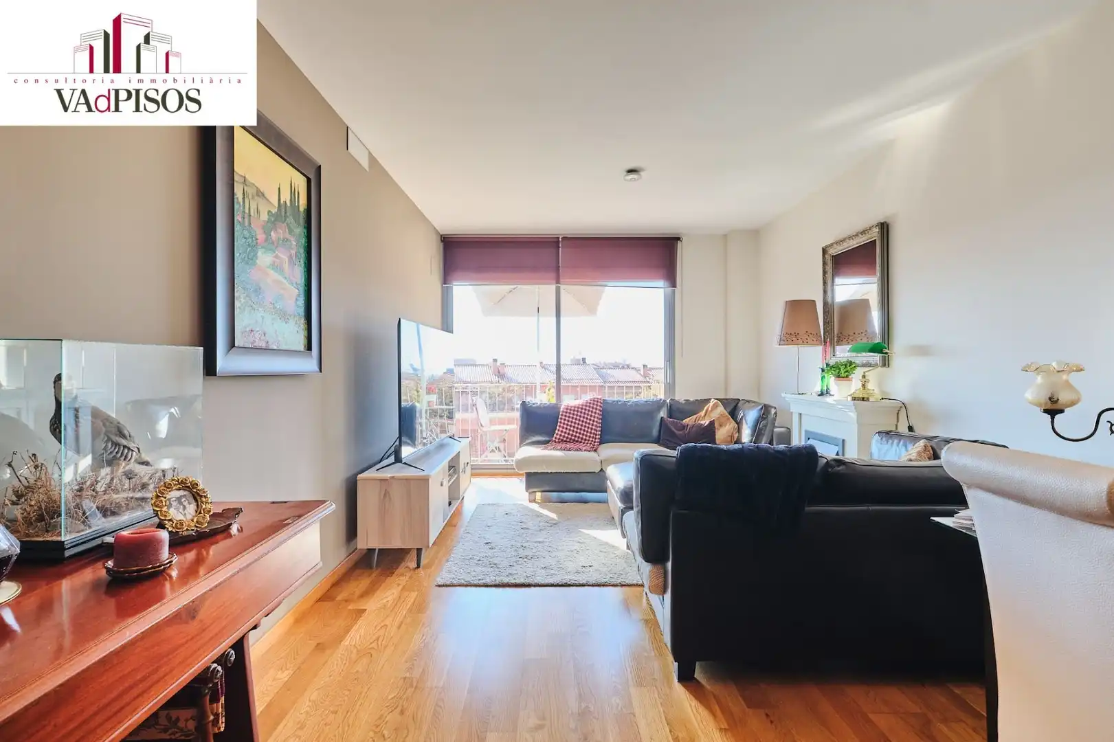 Sala de estar de Piso en venta en Mataró con Aire acondicionado, Calefacción y Trastero