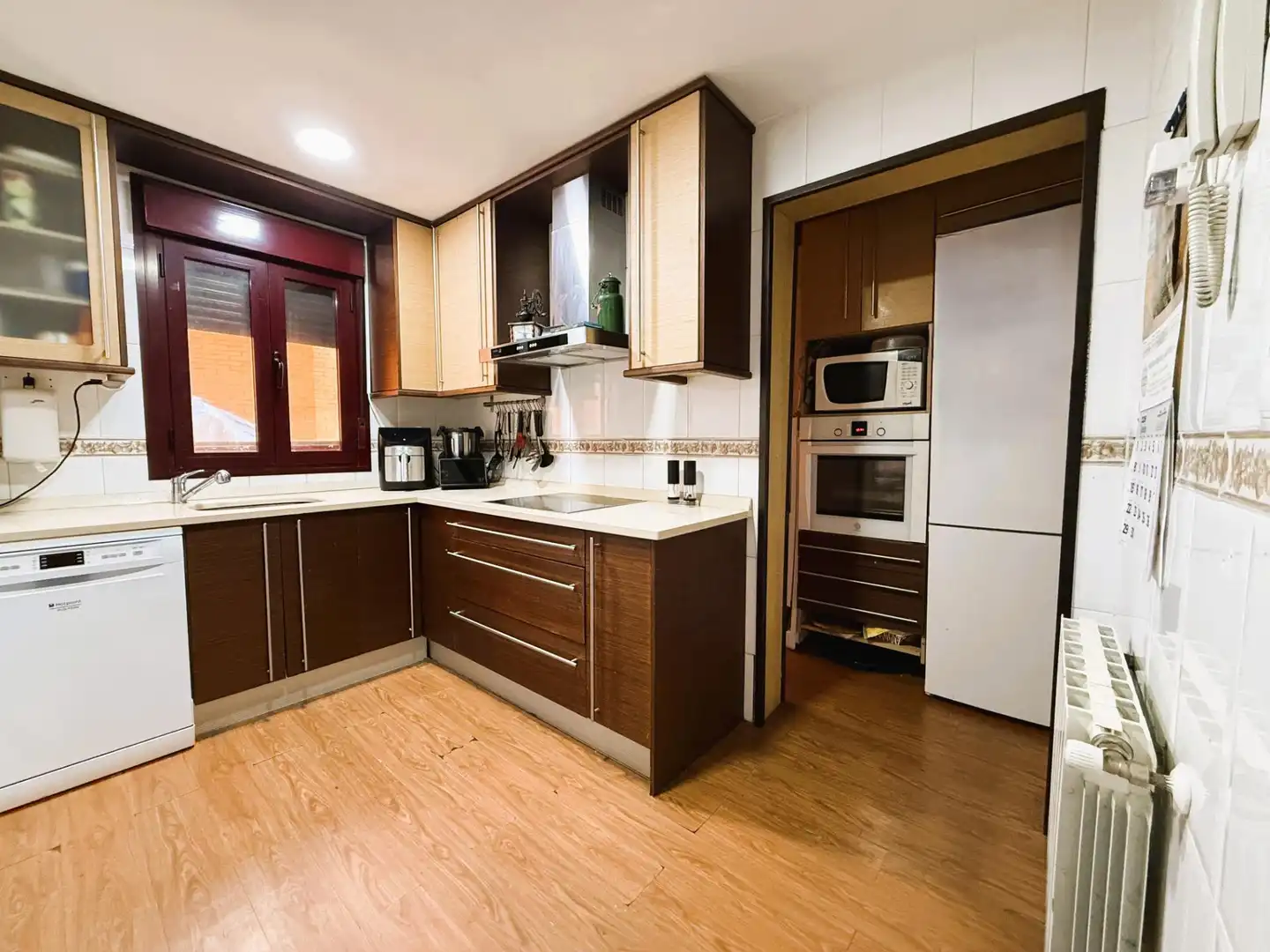 Küche von Wohnung zum Verkauf in Arganda del Rey mit Klimaanlage, Heizung und Parkett
