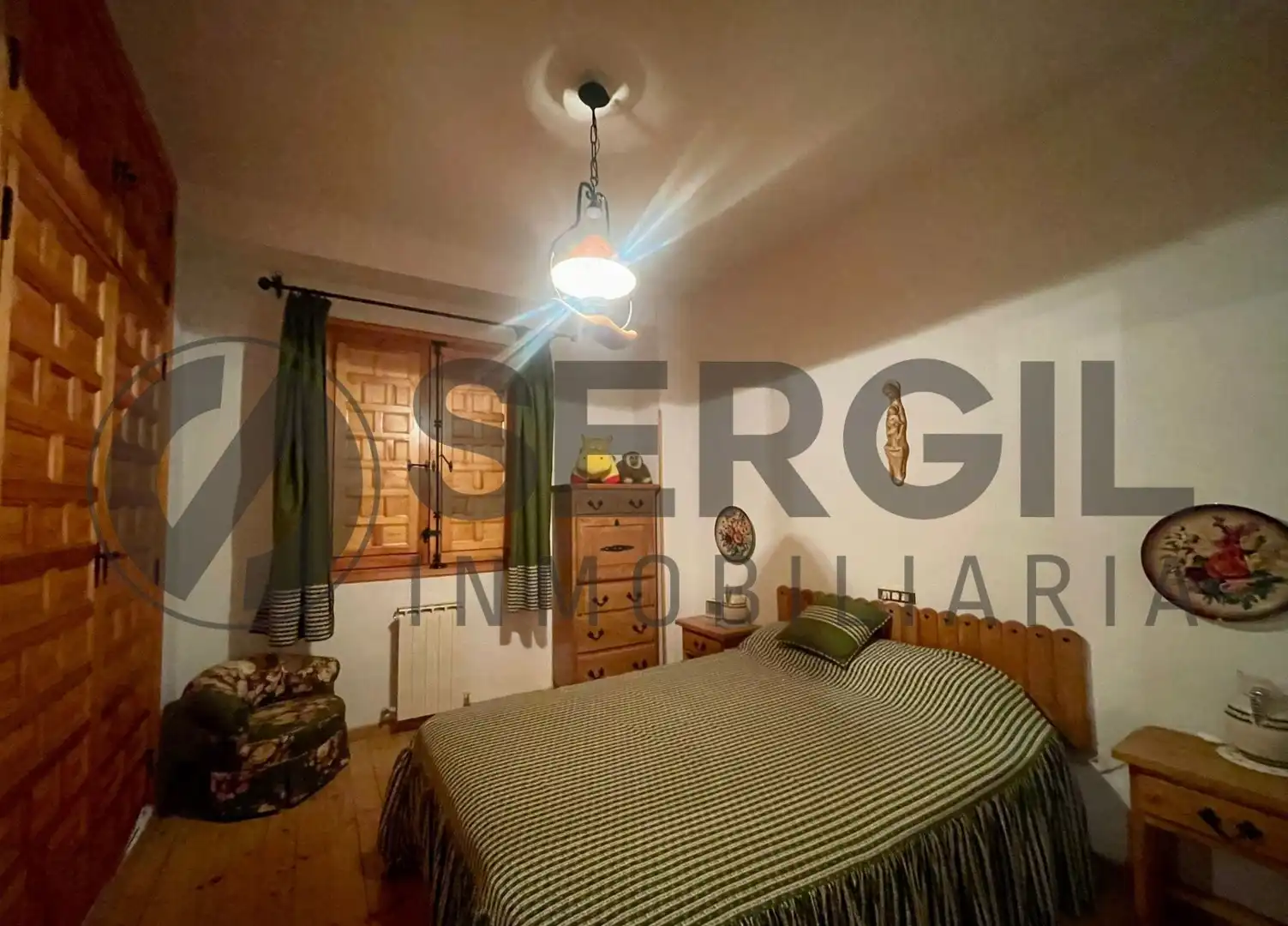 Bedroom of Houses for sale in Brieva  with Heating, Private garden and Storage room