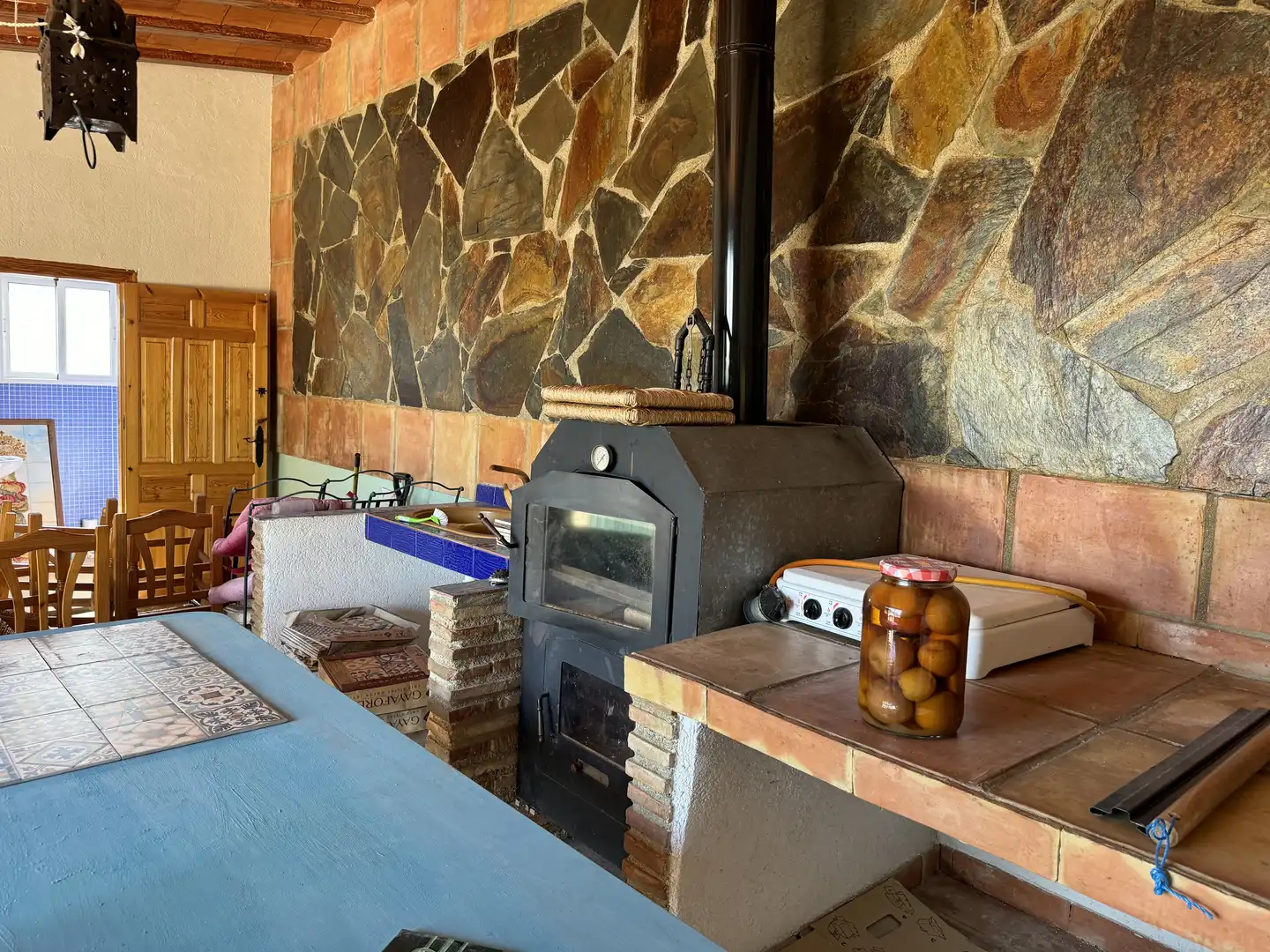 Cocina de Casa o chalet en venta en Cehegín con Aire acondicionado, Jardín privado y Terraza